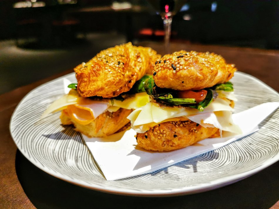 Ham-cheese-truffle “sandwich” at Bref by Darren Chin