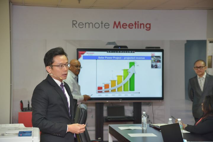 Sharp's Remote Meeting for businesses