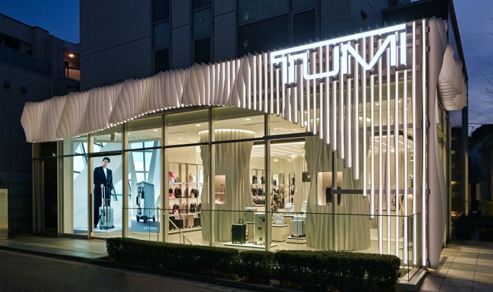 TUMI’s first Asia-Pacific flagship store in Omotesando, Tokyo, Japan