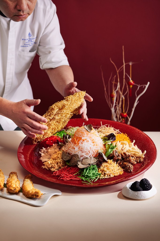 Four Seasons Hotel Kuala Lumpur Yun House Chinese New Year dishes