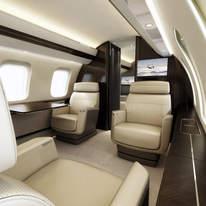 Bombardier Global 7500 interior