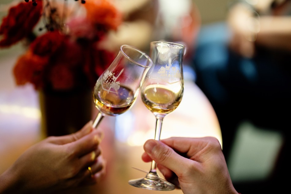 Cheersing of The Macallan A Night On Earth - The Journey