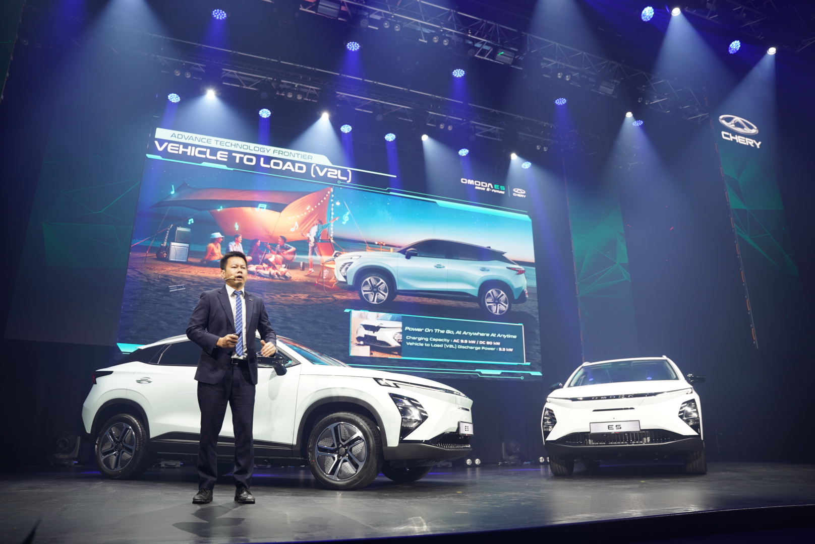 Chery Malaysia Product Director Michael Chew