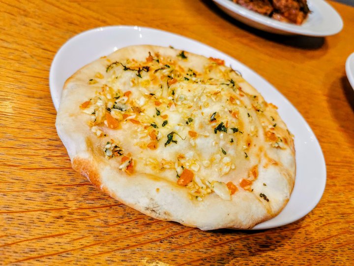 Garlic and Butter Naan Bread